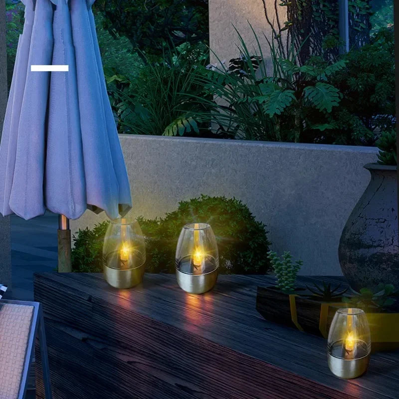Solar Waterproof LED Candles