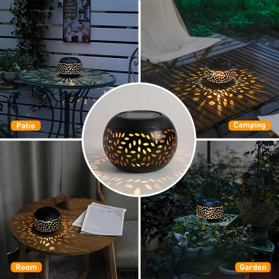 LumiBloom – Solar Powered Garden Flower Light