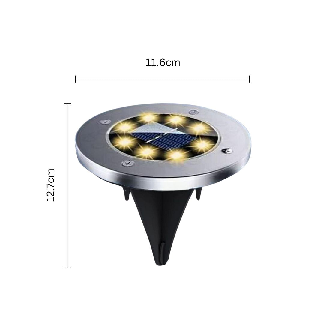 OrbiGlo - Waterproof LED Solar Ground Light