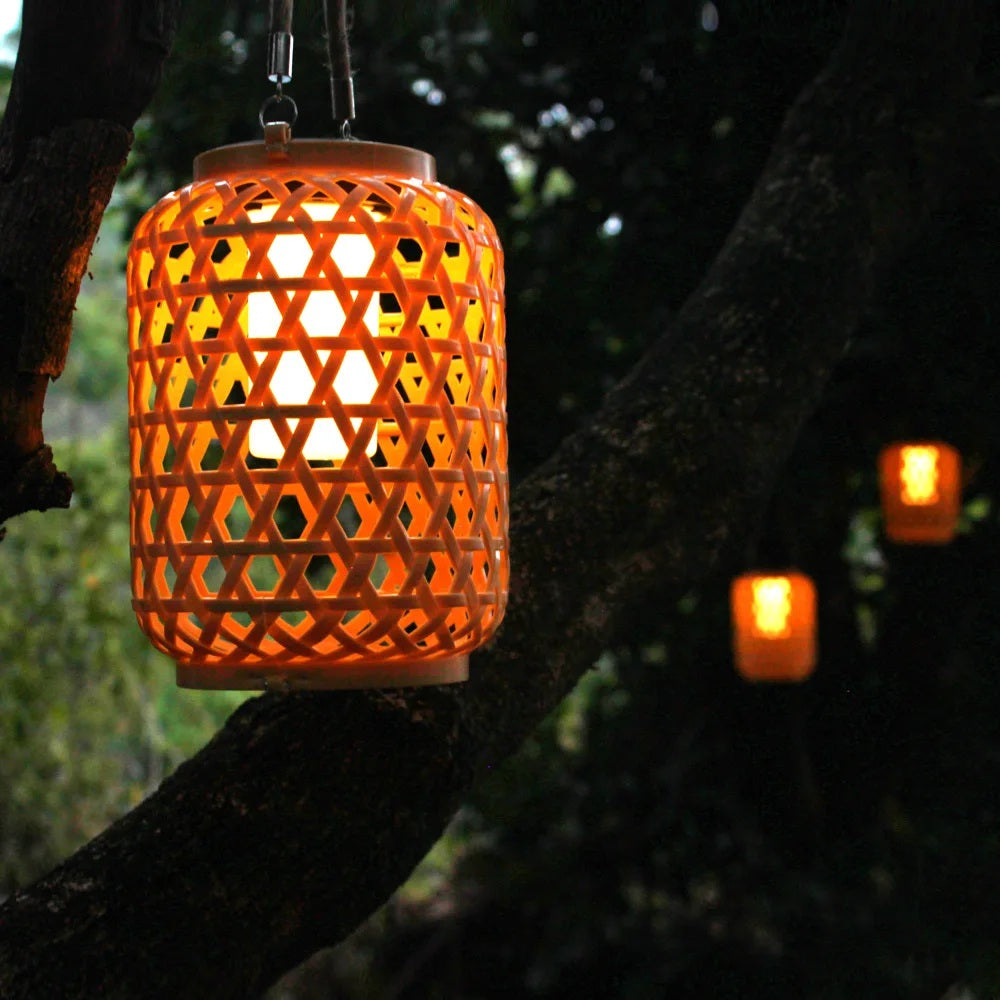LumiBambu – Solar Bamboo Garden Lantern