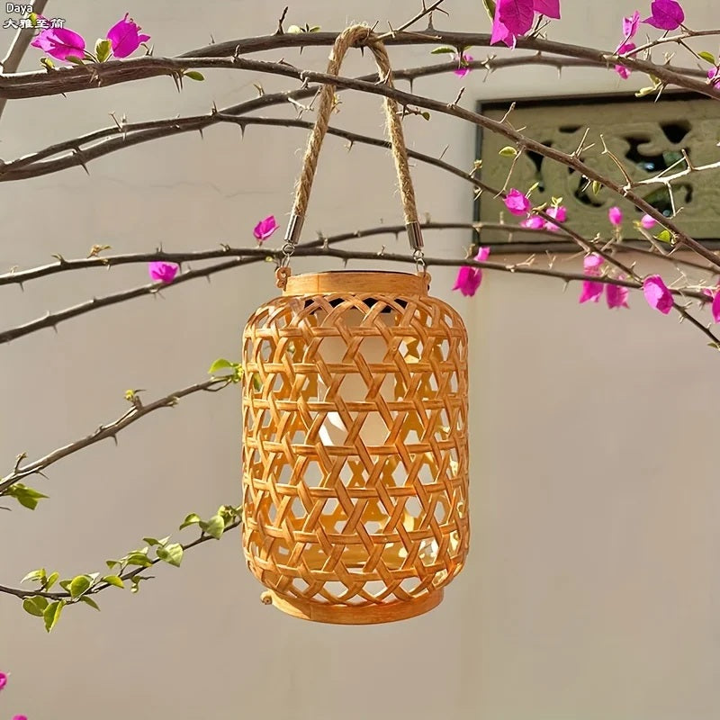 LumiBambu – Solar Bamboo Garden Lantern
