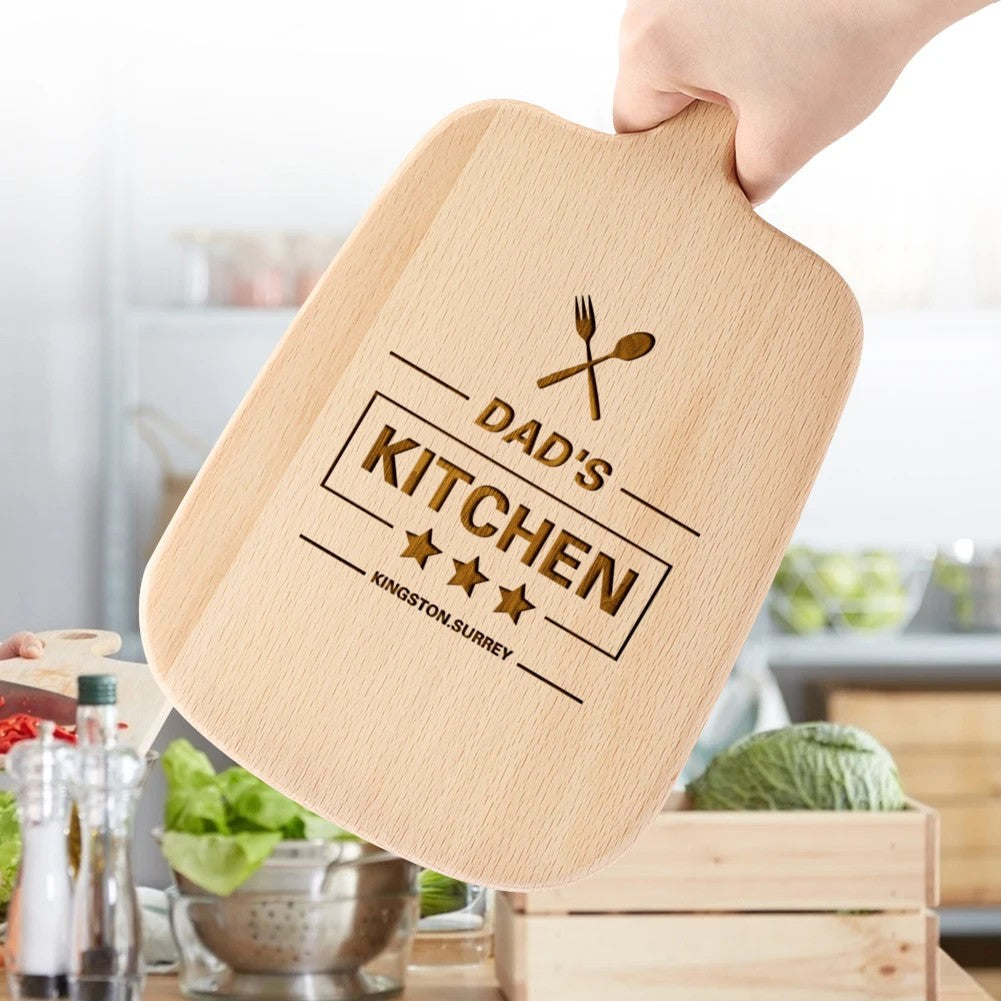 Engraved Couple’s Cutting Board – Custom Wedding or Anniversary Gift