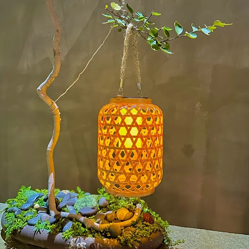 LumiBambu – Solar Bamboo Garden Lantern