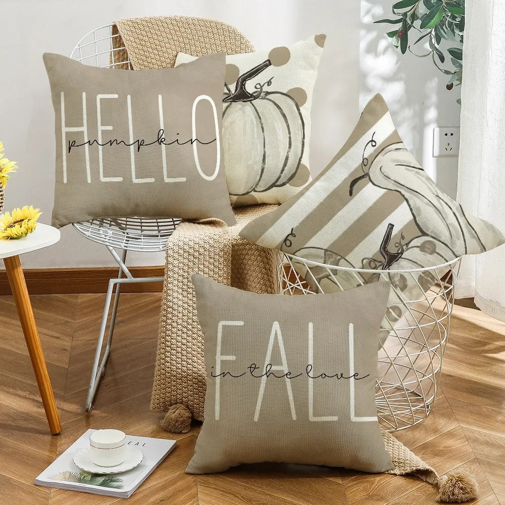 Amber - Pumpkin Pillowcases 2025