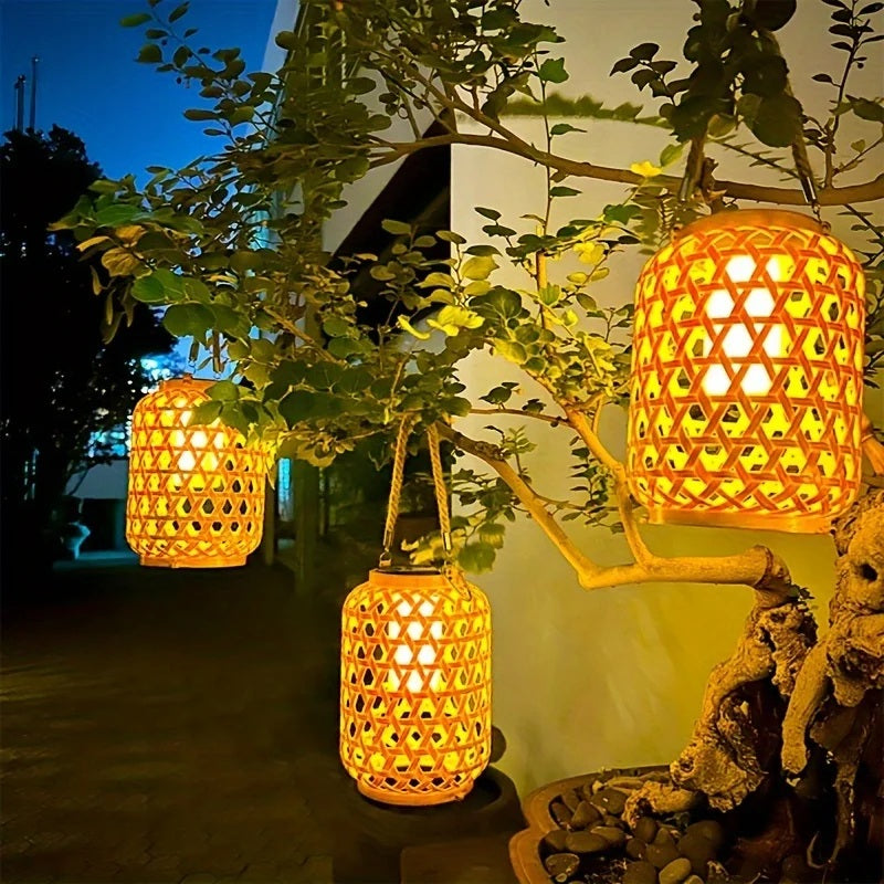 LumiBambu – Solar Bamboo Garden Lantern