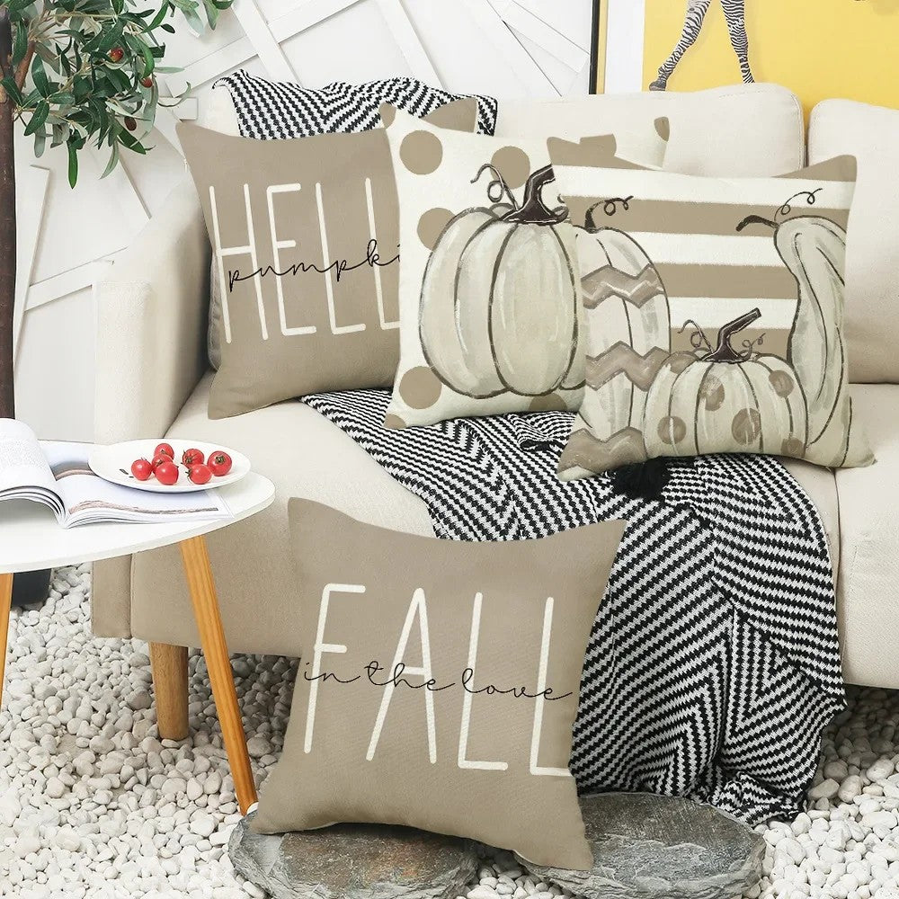 Amber - Pumpkin Pillowcases 2025