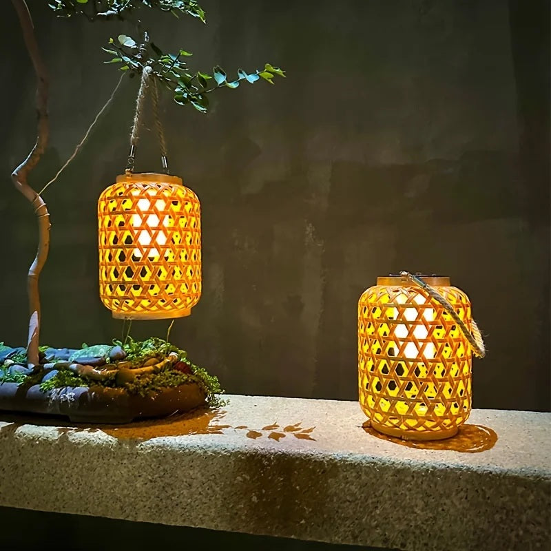 LumiBambu – Solar Bamboo Garden Lantern