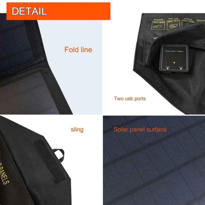 SunPort 21 – Foldable Solar USB Charger