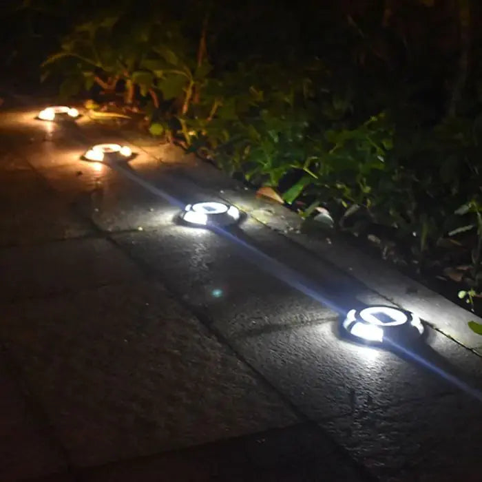 DriveLite Duo – Heavy-Duty Solar Ground Lights (2 Pack)