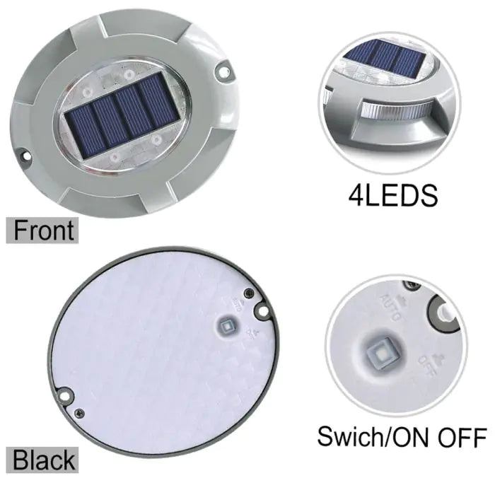DriveLite Duo – Heavy-Duty Solar Ground Lights (2 Pack)
