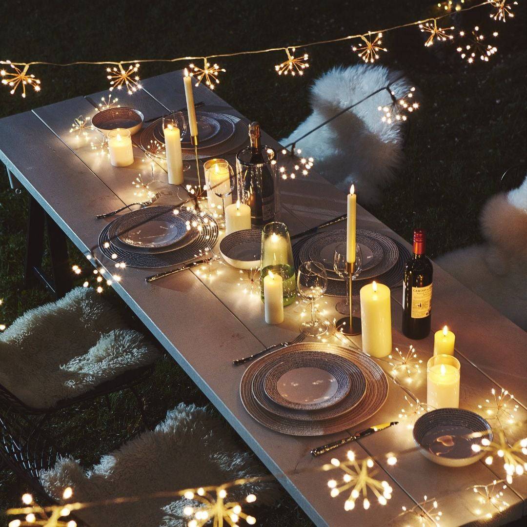 NoirBurst – Outdoor Starburst Fairy Lights