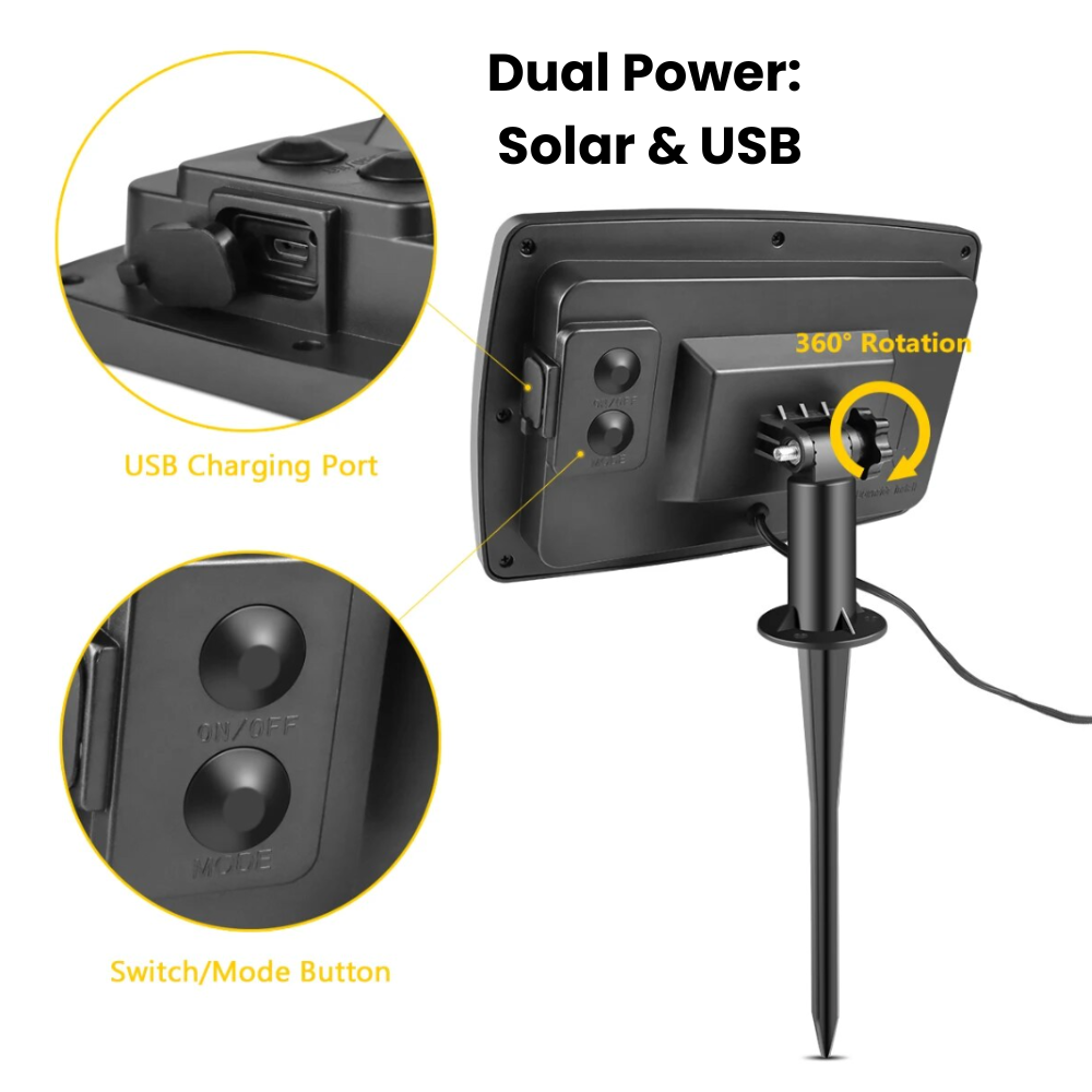 SolarBulb™ - Dual Power Sphere String Lights