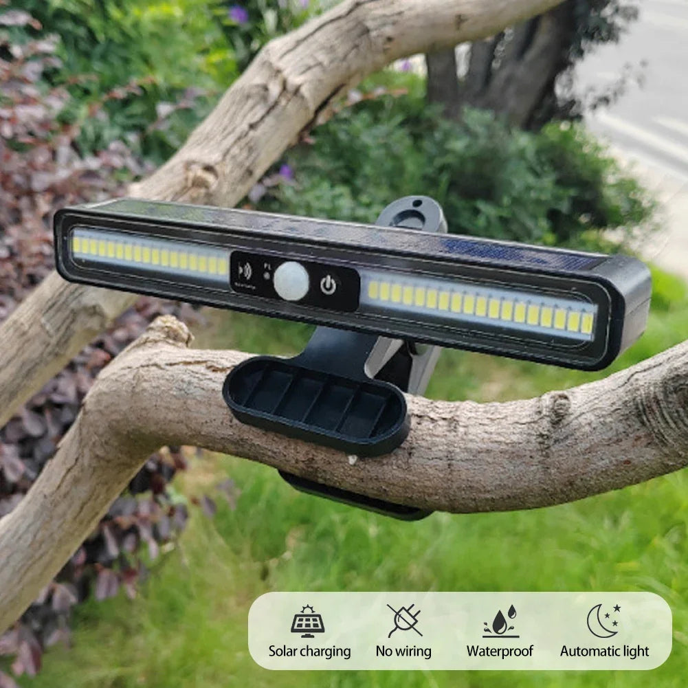 SolarClip™ - Solar Fence and Wall Light