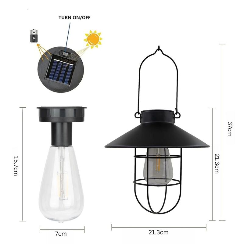 Agnes - Vintage Metal Solar Wall Light