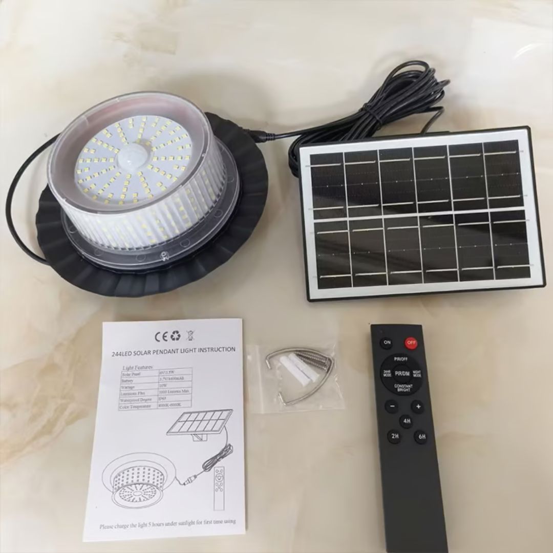 SunRay - Solar Shed & Barn Light