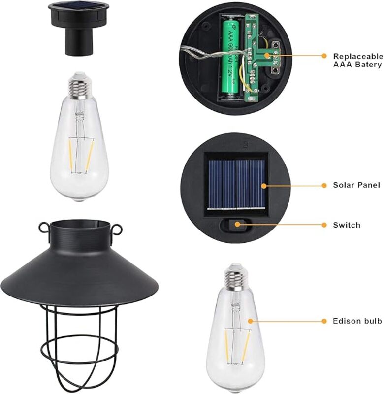 Agnes - Vintage Metal Solar Wall Light
