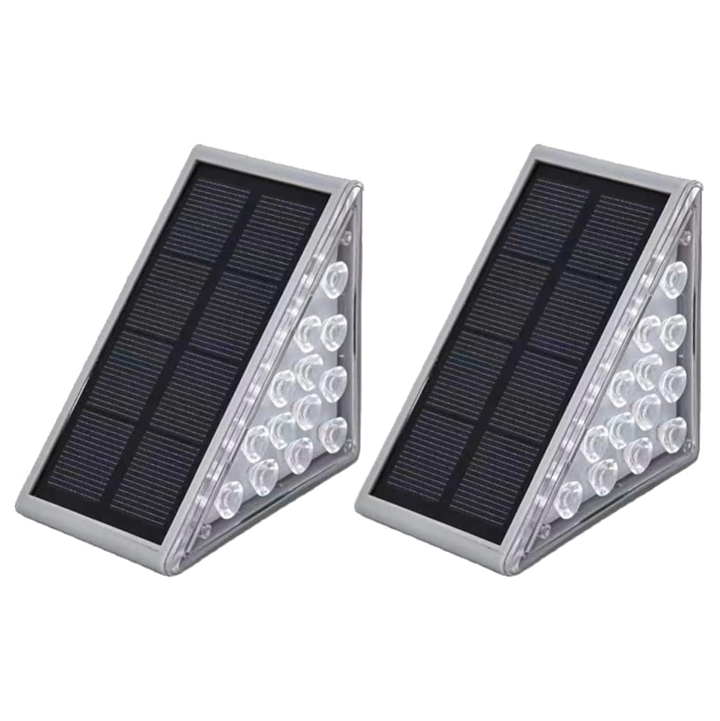 Solar-Powered Step Lights for Outdoor Stairs and Pathways