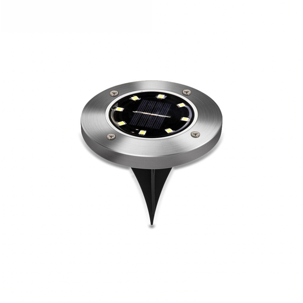 RoundSolar – Solar Ground LED Spotlight for Outdoors