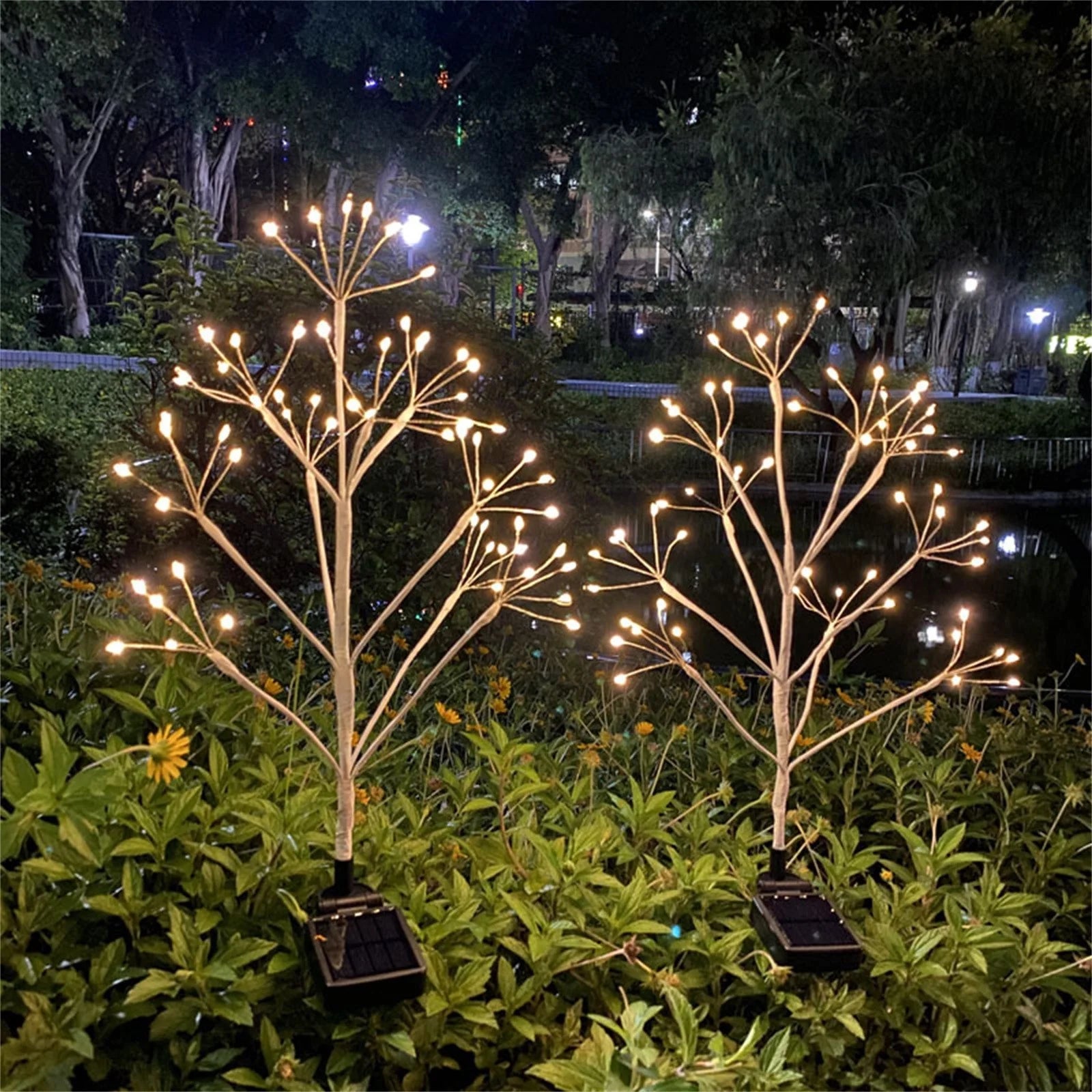 GlowBurst Solar Branch Light