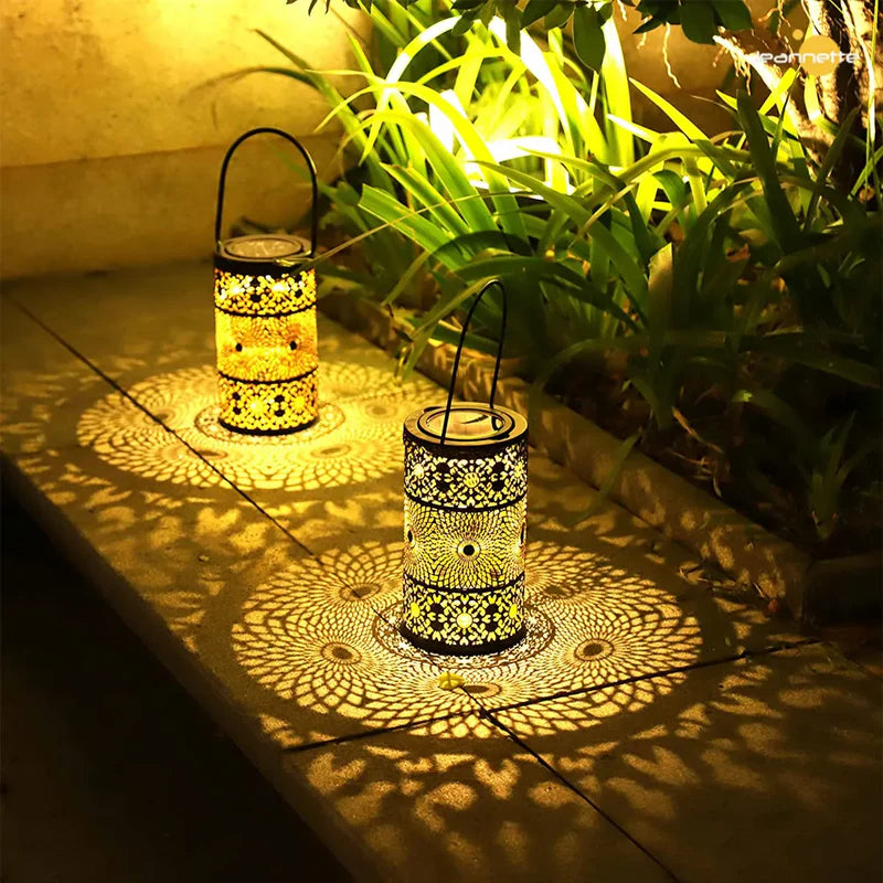 Florica - Solar Pattern LED High Ground Light