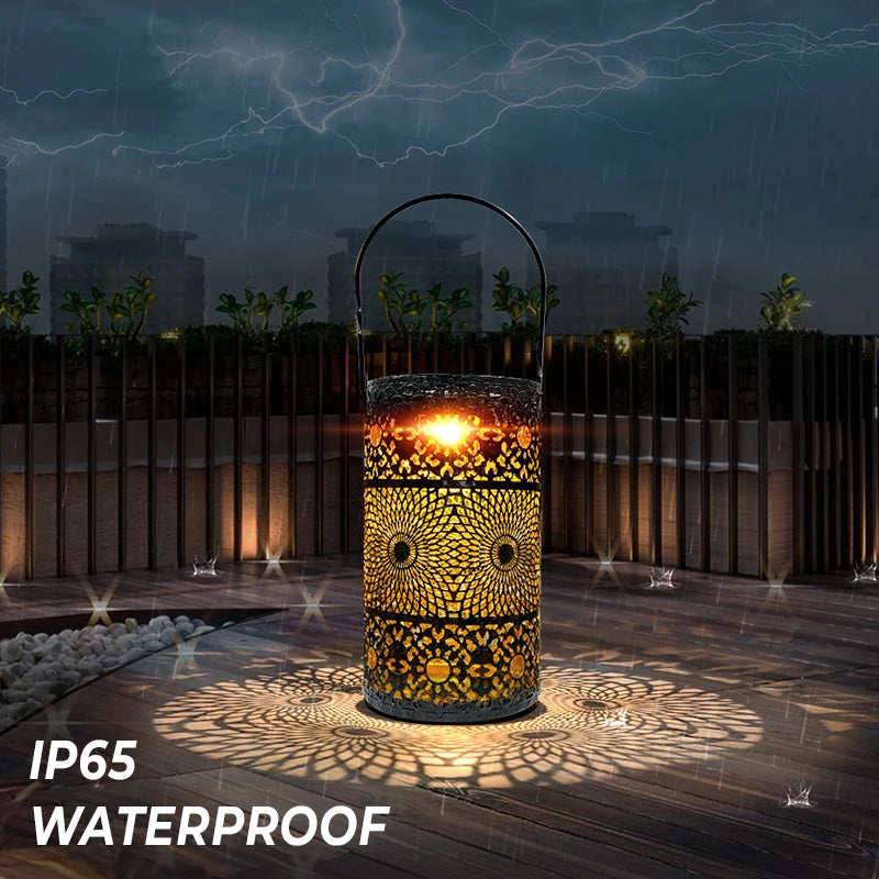 Florica - Solar Pattern LED High Ground Light