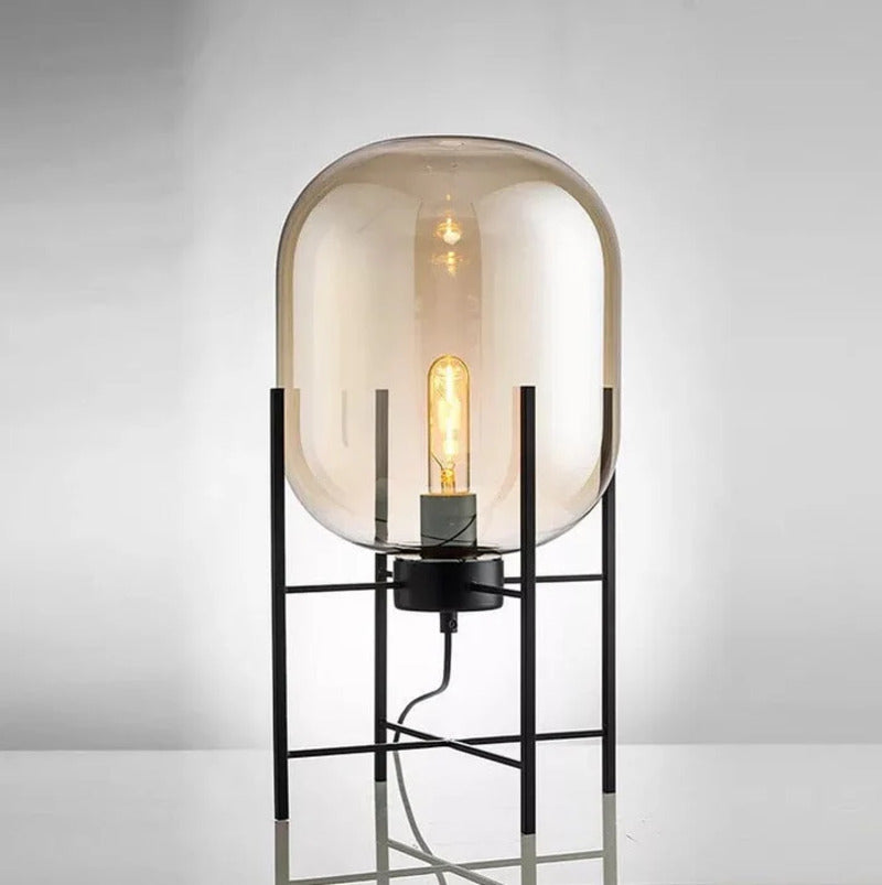 Forte - Vintage Glass Table Lamp