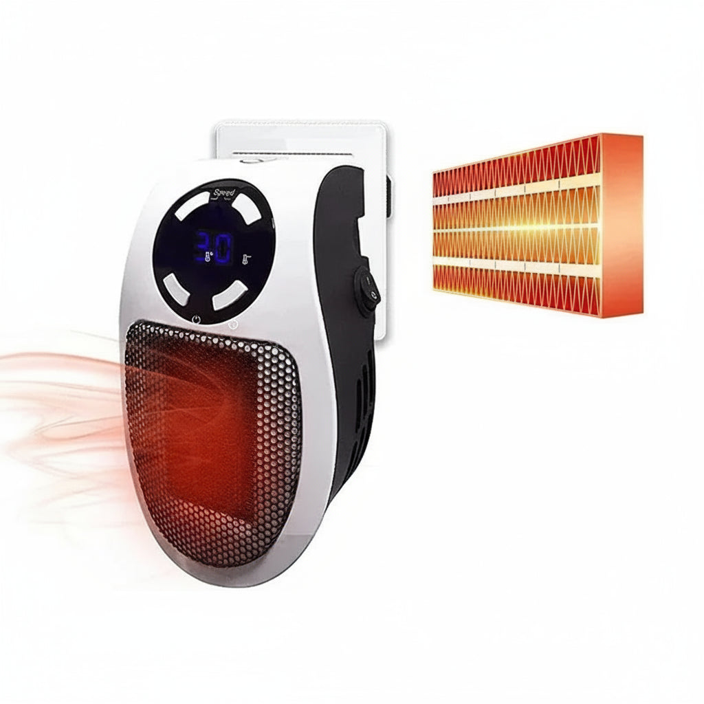 Portable Plug-In Electric Heater – Fast Heating & Energy Efficient