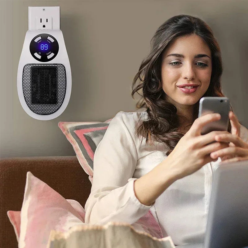 Portable Plug-In Electric Heater – Fast Heating & Energy Efficient