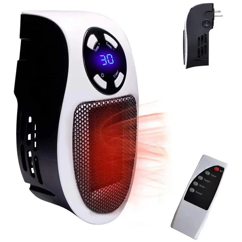Portable Plug-In Electric Heater – Fast Heating & Energy Efficient