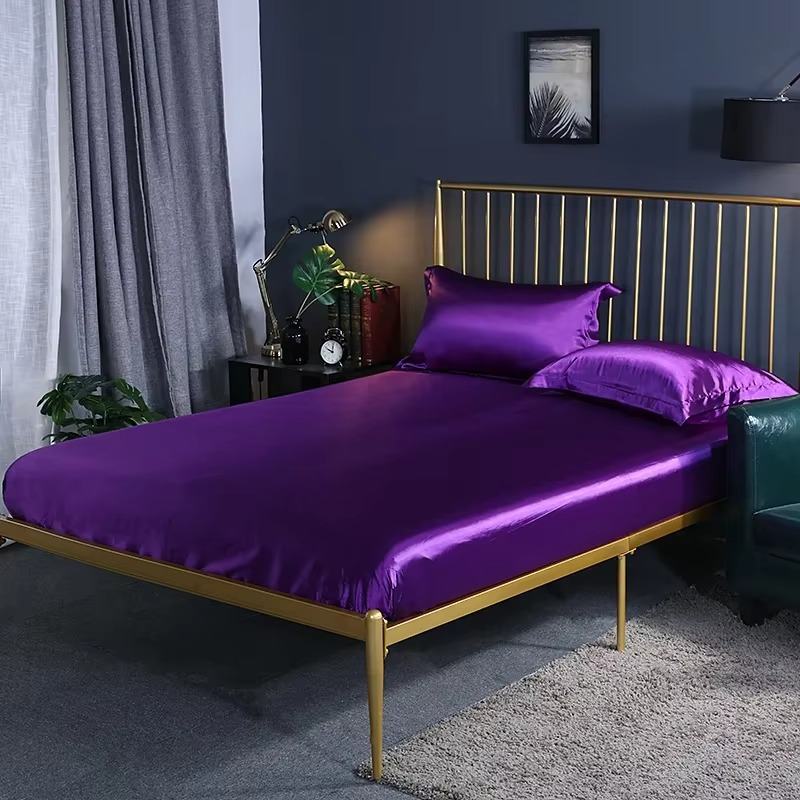 Lyris - High-End Mulberry Silk Fitted Bed Sheet Set