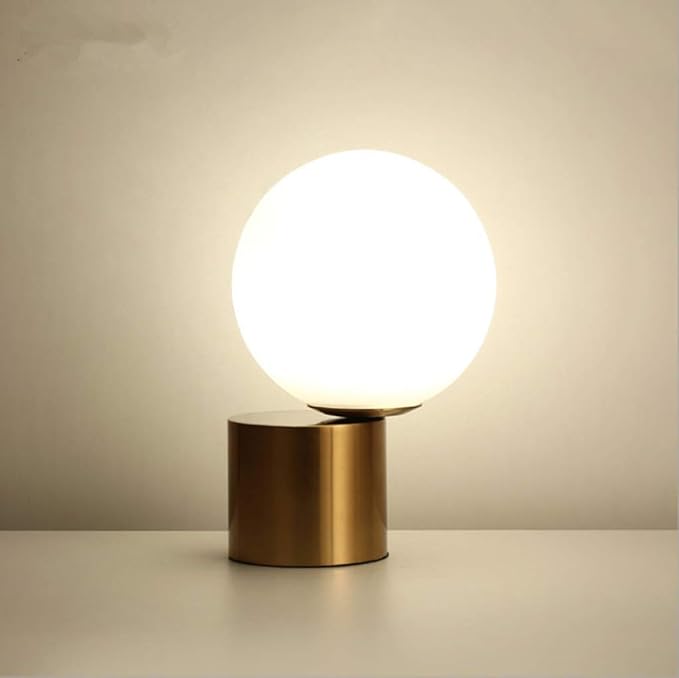 Latus - Nordic Glass Ball Table Lamp