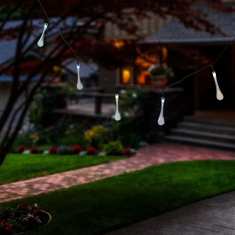 AuroraGlow – Solar RGB Fairy Lights
