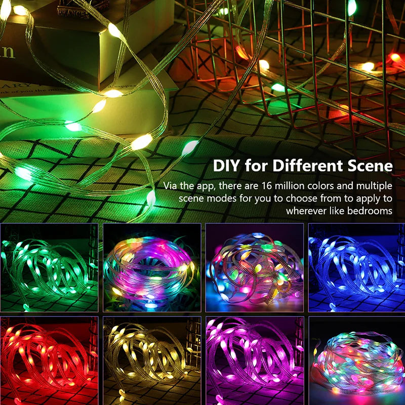 Smart RGB string lights