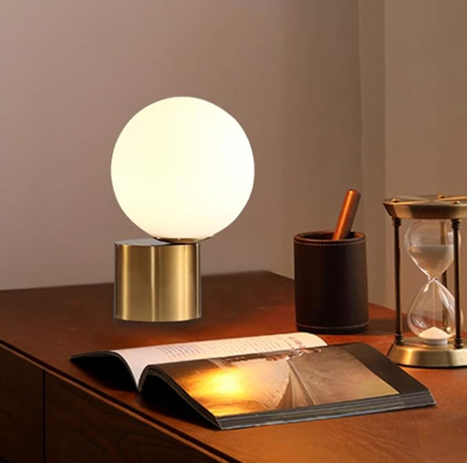 Latus - Nordic Glass Ball Table Lamp