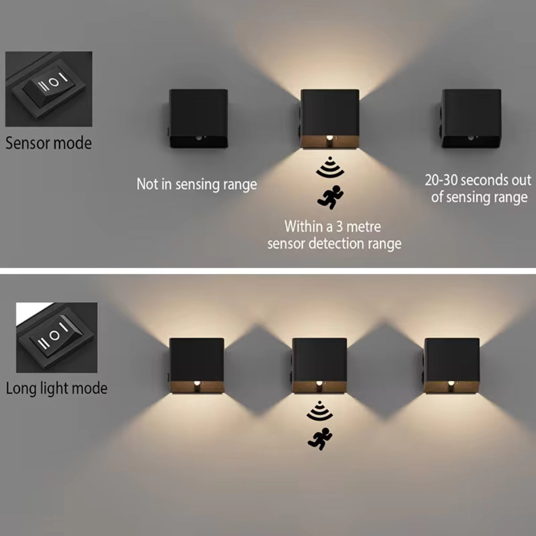 LumiCube™ - USB Rechargeable LED Wall Lights