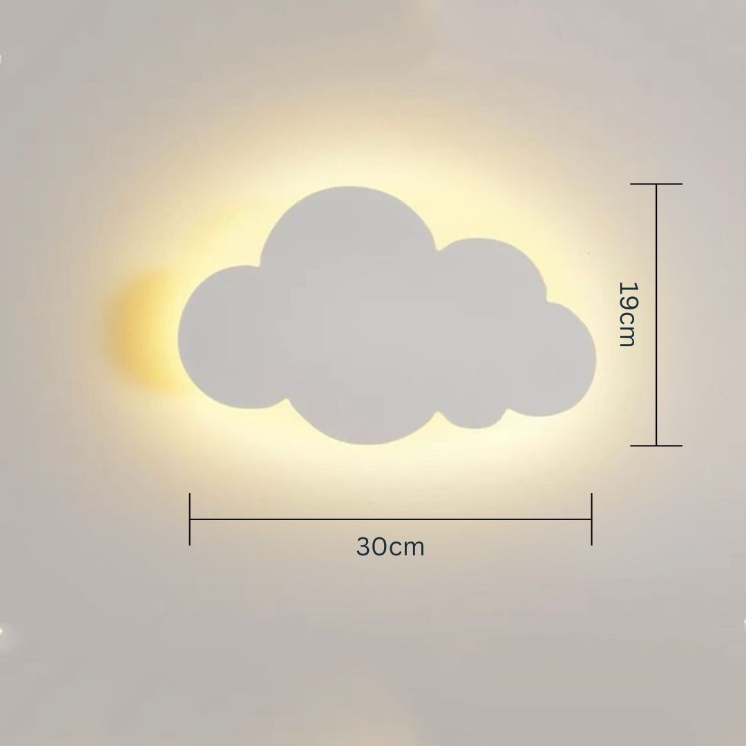 Cloud Silhouette Wall Light