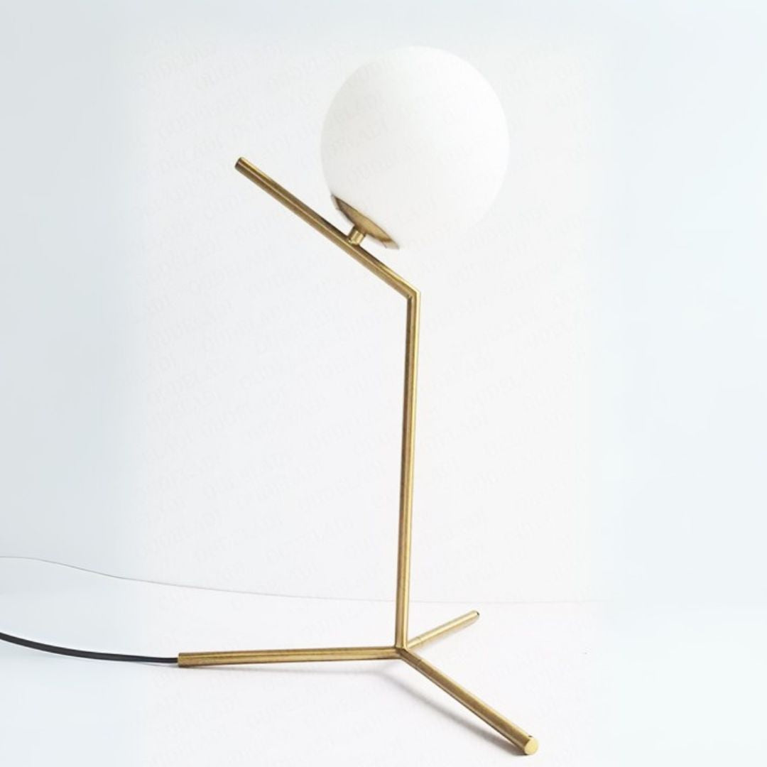 Vilnus - Modern Glass Ball Table Lamp