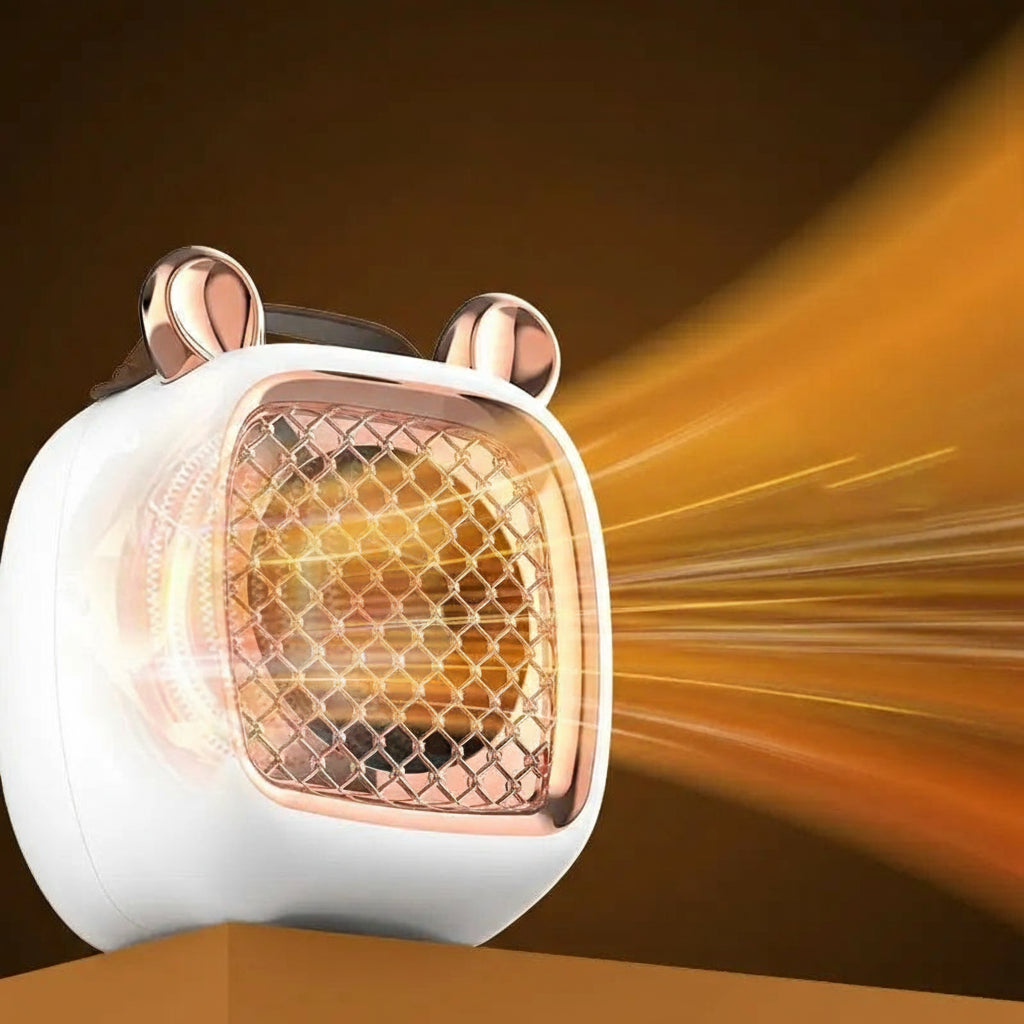 Portable USB Electric Heater — Quiet Desktop & Foot Warmer