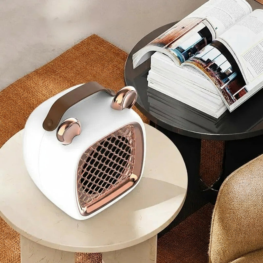 Portable USB Electric Heater — Quiet Desktop & Foot Warmer