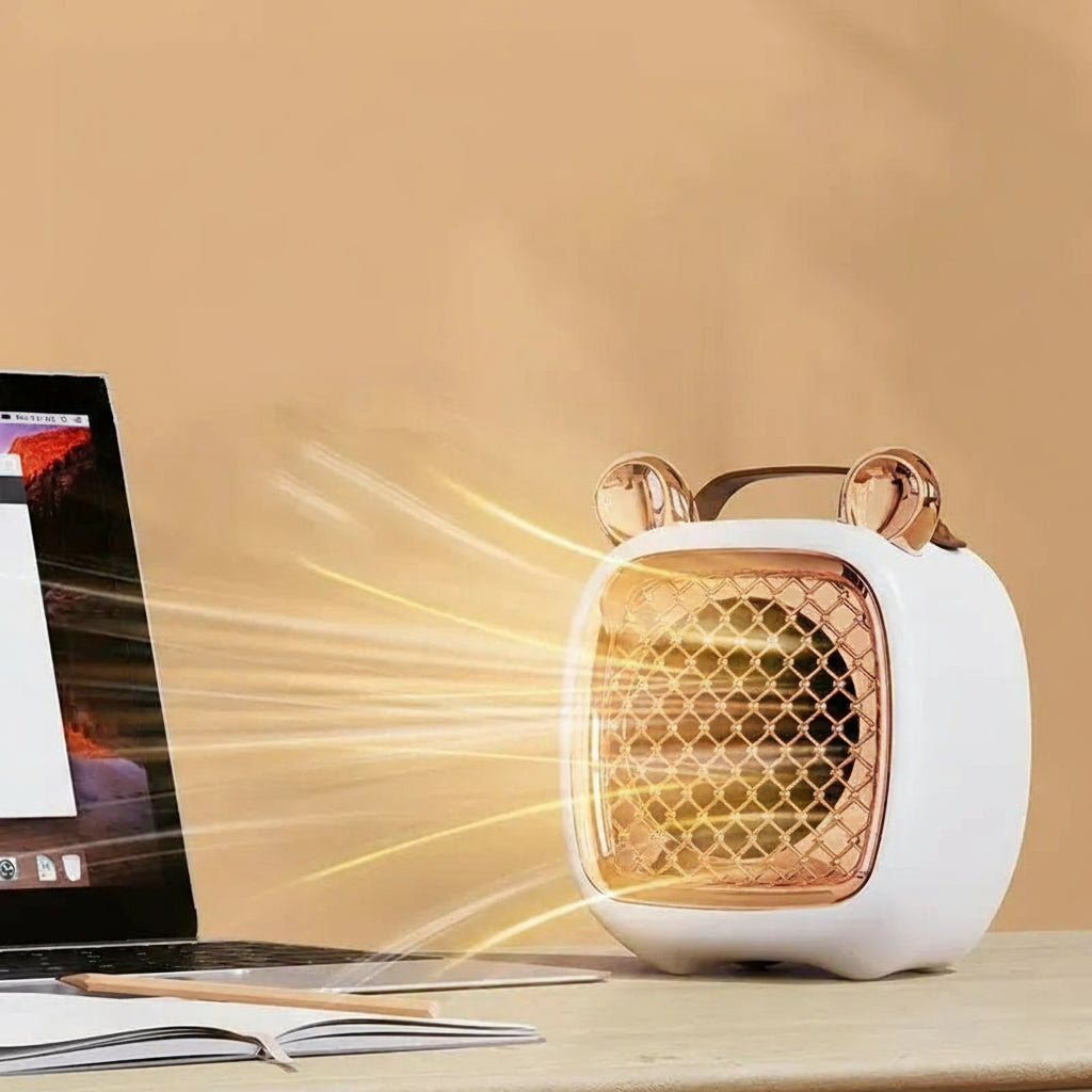 Portable USB Electric Heater — Quiet Desktop & Foot Warmer