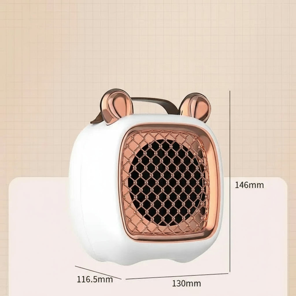 Portable USB Electric Heater — Quiet Desktop & Foot Warmer