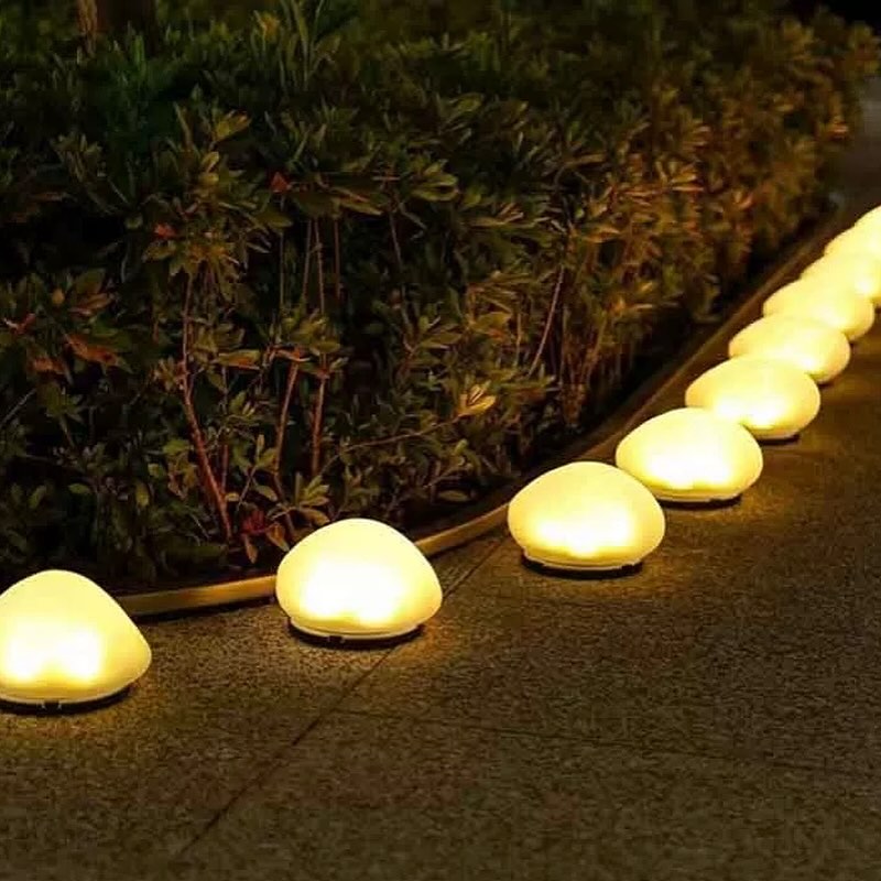 GlowPebble Solar Light Set 2pcs