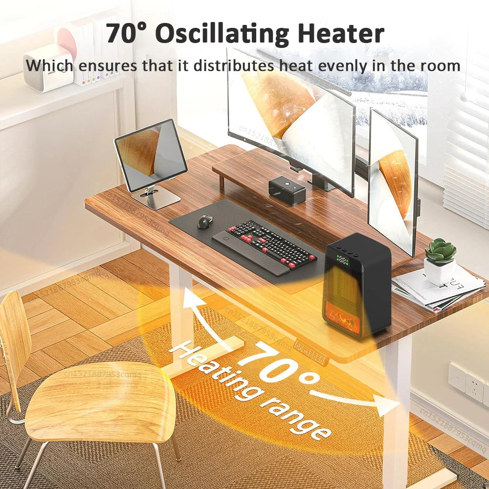 Portable Energy-Efficient Plug In Electric Heater