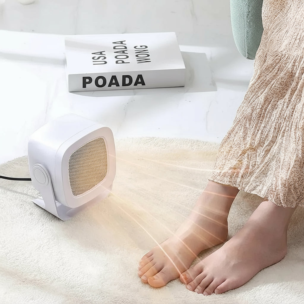 Mini Portable Electric Heater – Desktop Hand & Foot Warmer