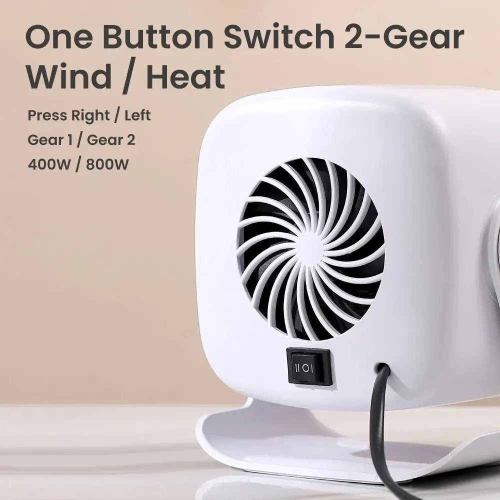 Mini Portable Electric Heater – Desktop Hand & Foot Warmer