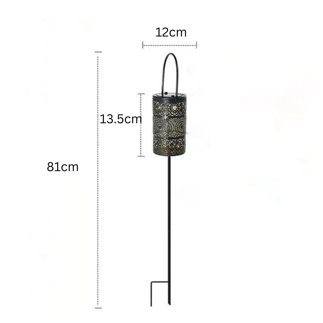 Florica - Solar Pattern LED High Ground Light