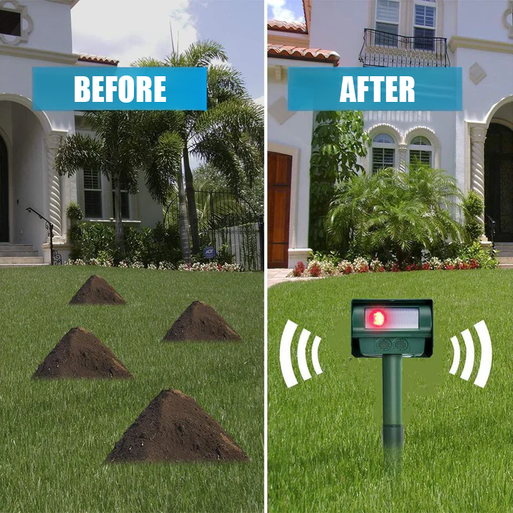 Solar Ultrasonic Pest & Rodent Repeller