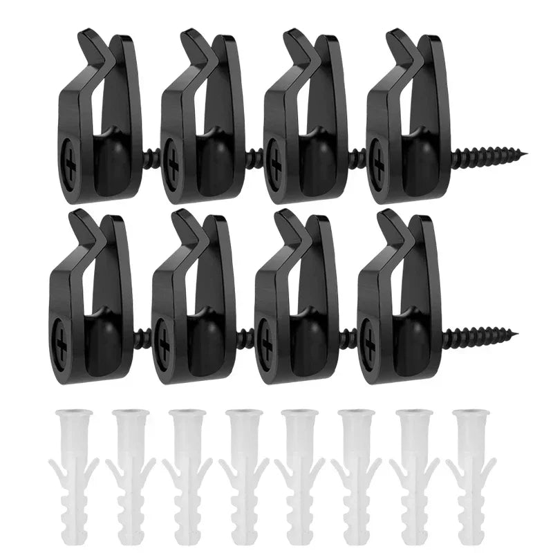 Weatherproof Outdoor Light Clips – LED Fairy Light Hooks for Garden, Christmas & Party Decor