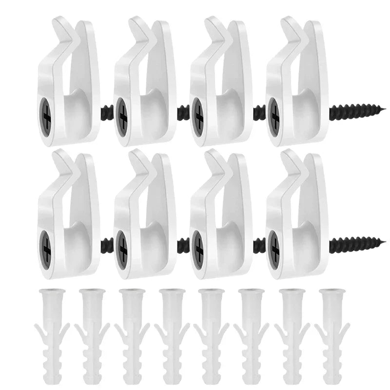 Weatherproof Outdoor Light Clips – LED Fairy Light Hooks for Garden, Christmas & Party Decor