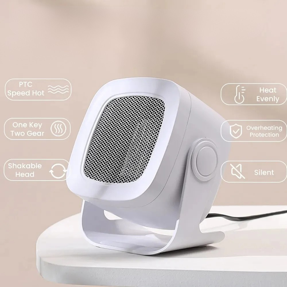 Mini Portable Electric Heater – Desktop Hand & Foot Warmer